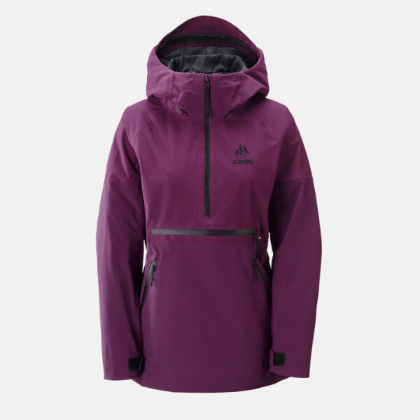 Jones Mountain Surf Recycled Anorak Pullover Womens